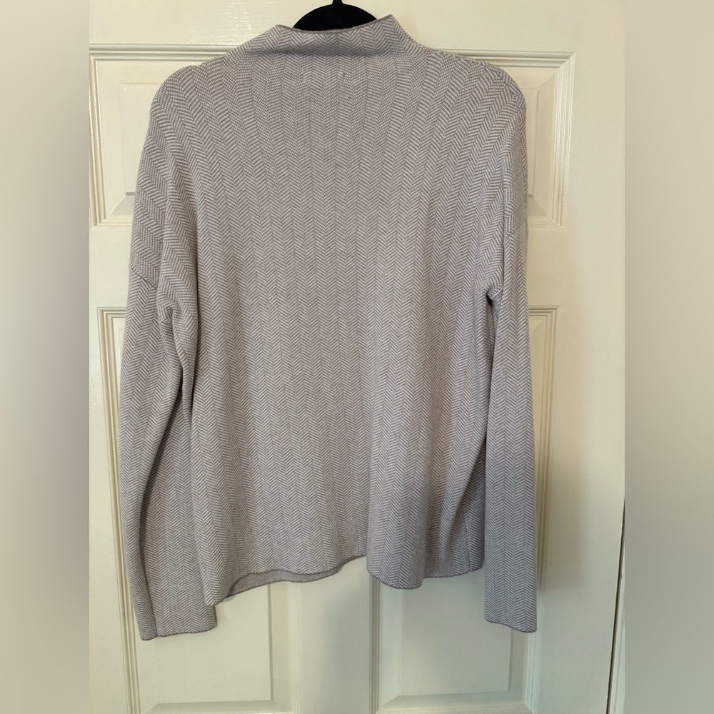 Christian Siriano Gray Sweater